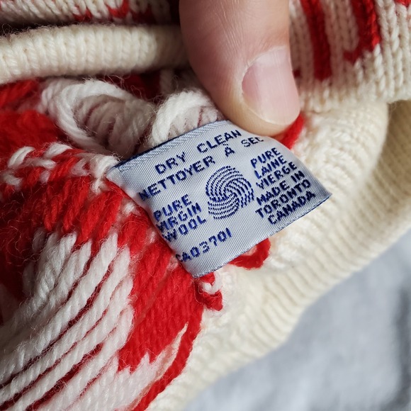 Vintage Murray Merkley Beanie Hat winter snow Virgin Wool Mt. Tremblant Canada - Picture 7 of 9